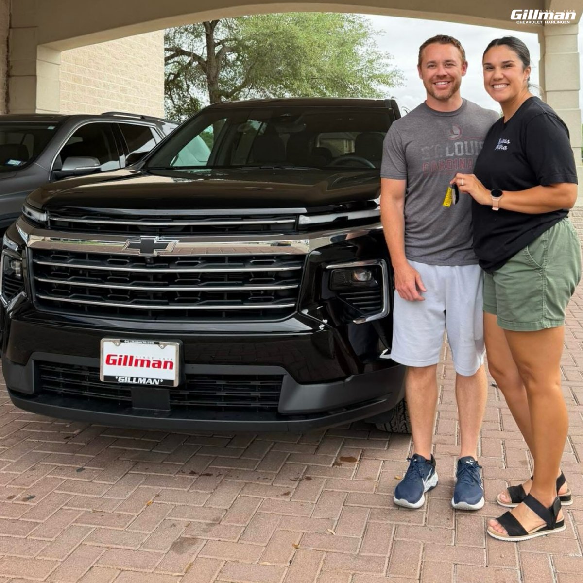 GillmanChevy's tweet image. 🎉 Huge congratulations to Alisha and Christopher on their brand new 2026 Chevrolet Traverse LT!

👨🏻‍💻 GillmanChevroletHarlingen.com
📍 Location: 16408 US-83, Harlingen, TX
📲 Call: (956) 232-8251

#Gillman #Chevrolet #DriveHappy #SUVLove