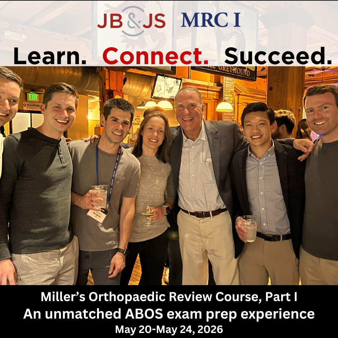 Miller's Orthopaedic Review Course tweet media