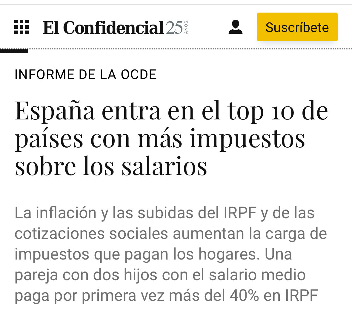 AliciaComparte's tweet image. #España con más impuestos sobre los salarios, pero ni aún tenido un Gobierno socialista han subido los salarios, pero si recaudar dinero.

¡Qué tipos estos de izquierdas!

 El cinismo político no tiene parangón ..