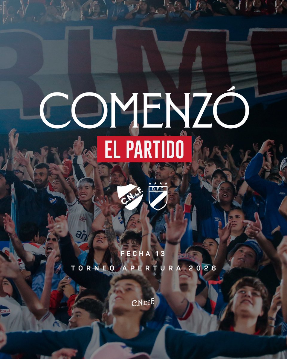 Nacional's tweet image. 🔛 𝗖𝗢𝗠𝗘𝗡𝗭𝗢́ 𝗘𝗟 𝗣𝗔𝗥𝗧𝗜𝗗𝗢 🔵⚪️🔴

#Nacional 🆚 Danubio

🏆@LigaAUF 

#JuegaNacional