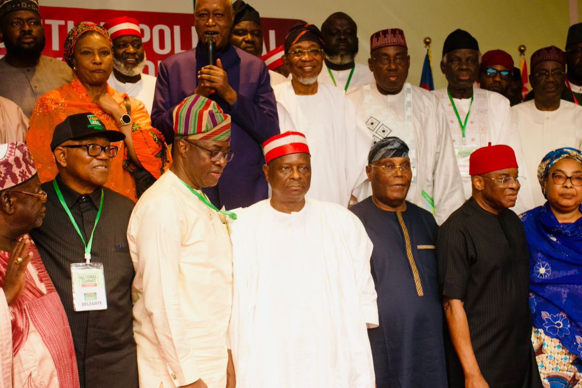 I was delighted to join distinguished leaders and fellow patriots committed to democracy at the National Opposition Summit held in Ibadan, Oyo State.

The summit provided a vital platform for us to speak with one voice as a united opposition, resolute in our commitment to protect