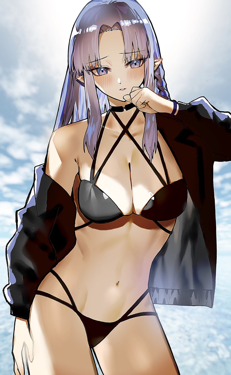 Ki3tyu's tweet photo. skebで赤羽明さん(@kabosoi_mangaka )にFateのメディアさんの水着イラストを描いていただきました！
メディアさん色っぽくてとても素敵です！
素晴らしいイラストありがとうございました！

https://t.co/InnnqYoPfb https://t.co/3i7OPdn95F