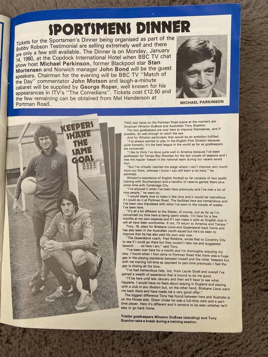 ggoford's tweet photo. Today’s #footballflashback is in honour of Frans Thijssen and Arnold Muhren, who did so much to put #ipswichtown on the map. What genius signings from Sir Bobby! Love the Santa suits. #itfc https://t.co/TOLm25k129