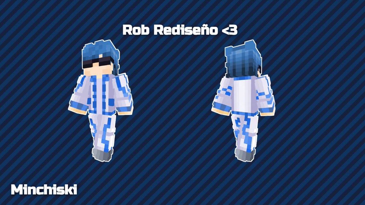 Minchiski's tweet photo. Antes de que cierren las comunidades quiero publicar mi rediseño a la skin de nuestro Rob cubito <3

⸻⸻ 𐙚 ♡ Link skin ♡ 𐙚 ⸻⸻

https://t.co/jM3Dhs8y2k https://t.co/A9C4TrZBtP