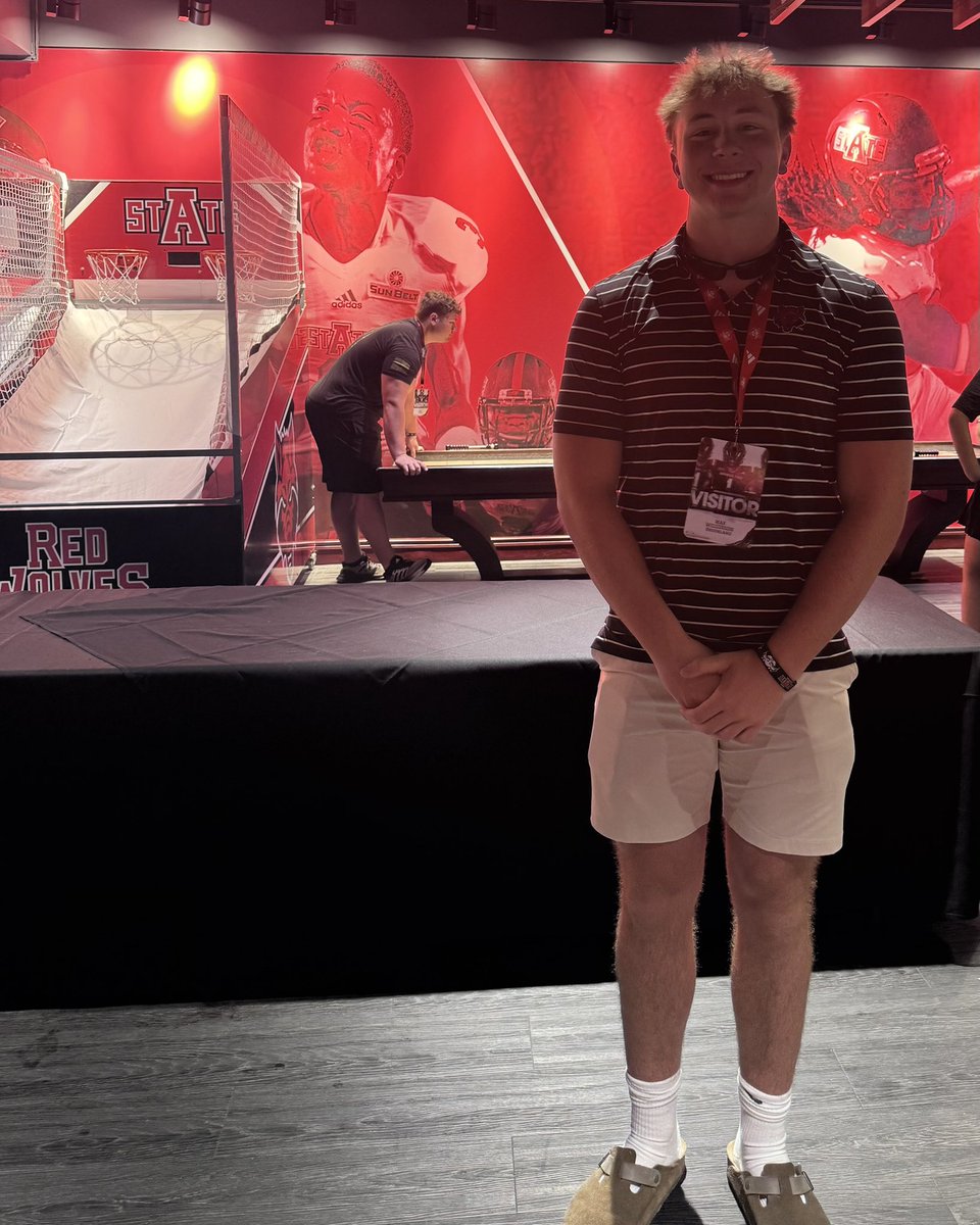 max_wilcoxson's tweet photo. I had a great time at the astate spring game today and am grateful that I got to go watch!
@CoachNickGrimes @EarlGill10 @coachalexjones @AStateFB https://t.co/WK2FSTQ2no