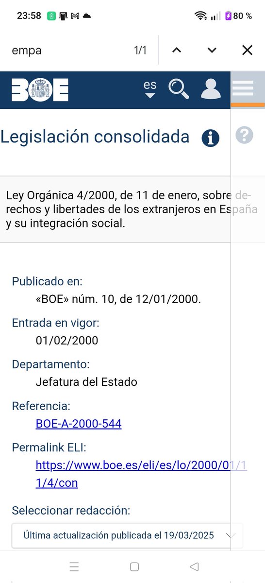 migarq's tweet photo. @vsadhir @pedrajas @TuiteroMartin Para ponernos en contexto. La Ley de extranjería aprobada por Aznar (año 2000) lo deja claro.
Los extranjeros se tienen que empadronar, tengan papeles o no (eso no da nacionalidad y es la mejor forma de controlar la población inmigrante)Y el empadronamiento 👇 https://t.co/EWx9sJzZS0