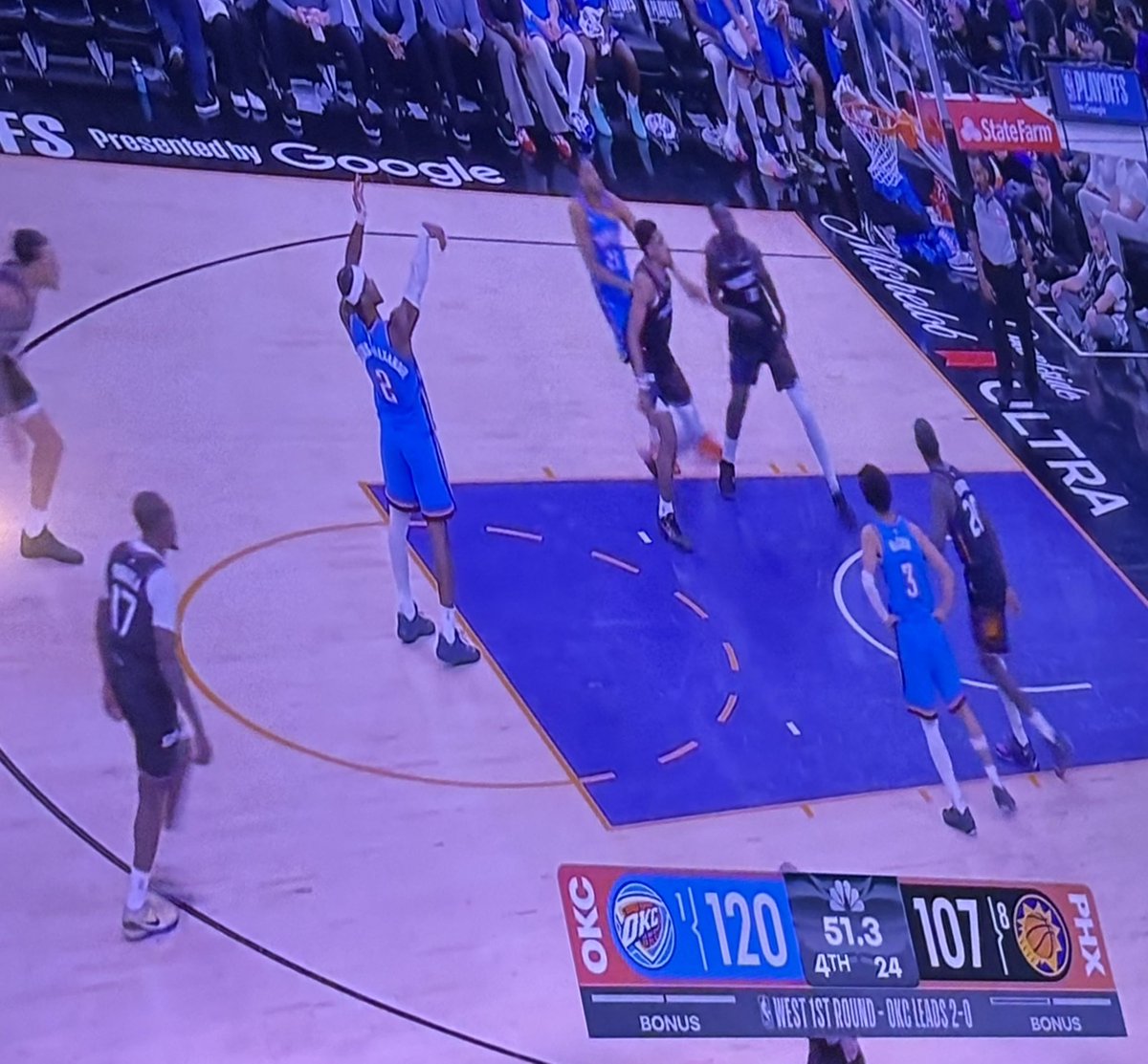 Haterwatch21's tweet photo. Gotta be kidding me. I just turned the game on.

#FreeThrowMerchant
#NBAPlayoffs https://t.co/ygbA8ifCv6