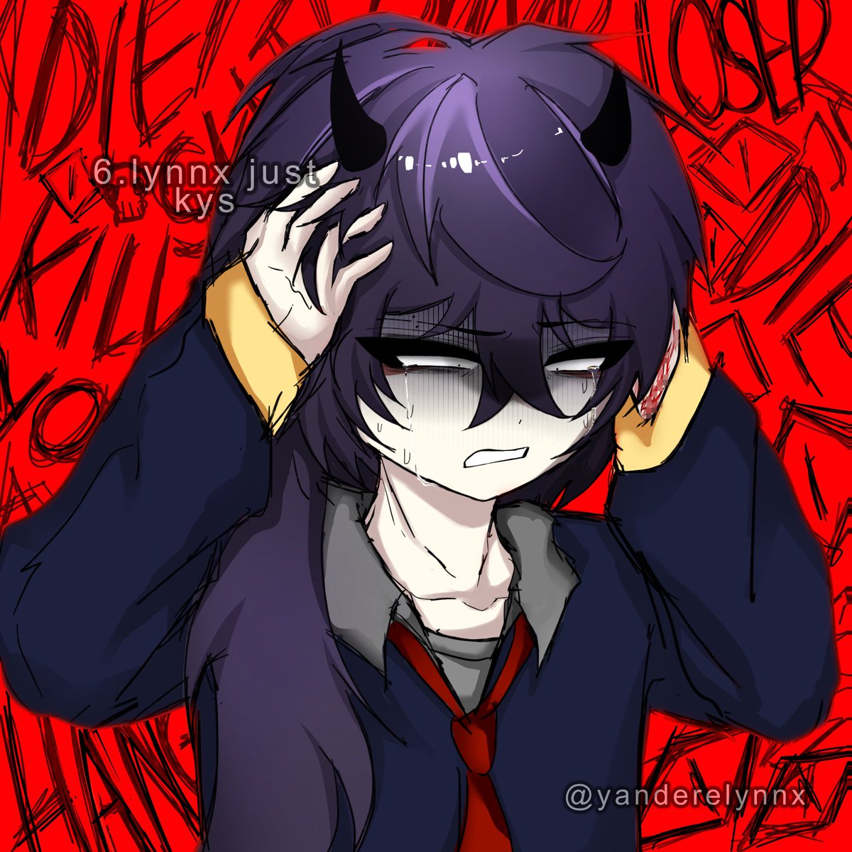 retardxed's tweet image. death❤️❤️ #sh #death #gachalife