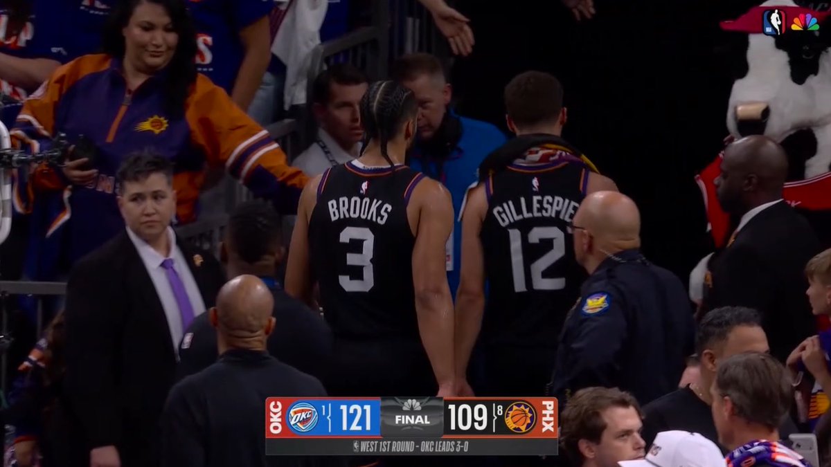 HoopsLiveScore's tweet photo. Final | @okcthunder 121-109 @Suns. #ThunderUp #SunsUp https://t.co/k09NaY3BWZ