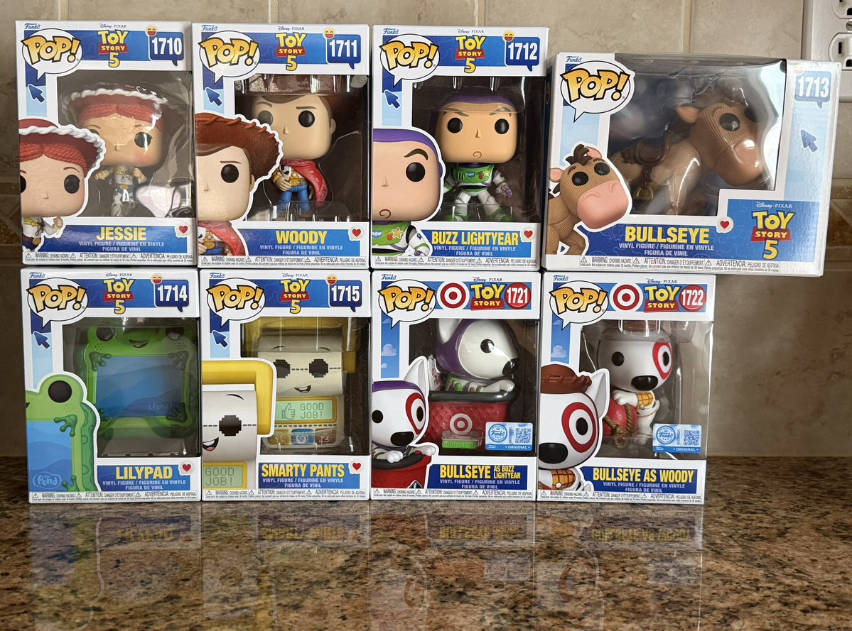 DisTrackers's tweet image. 🎯 🏃‍♂️ ✅- Picked up the new Toy Story 5 &amp;amp; Bullseye Pops!
.
#Disney #Pixar #ToyStory #Funko #FunkoPop