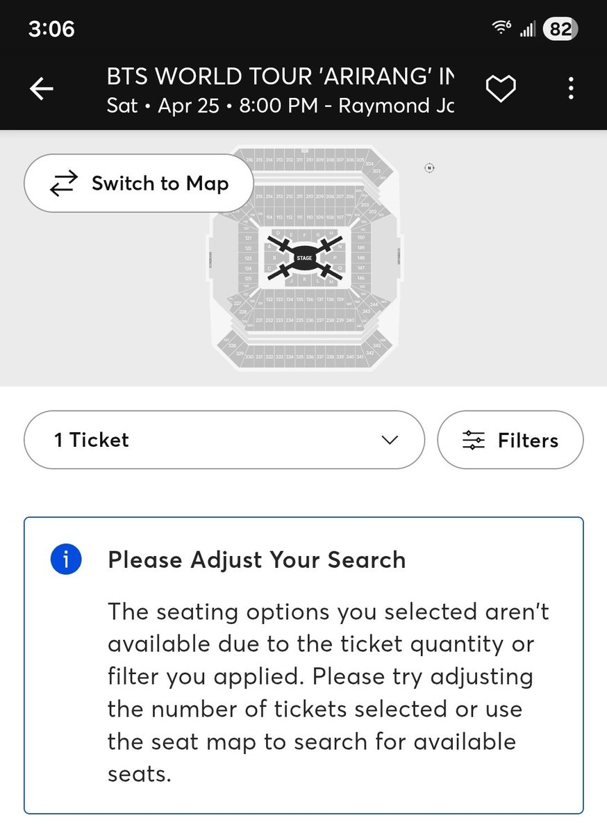 I confirm the SOLD OUT status! Now, onto Day 2! Ticketmaster when we catch you!