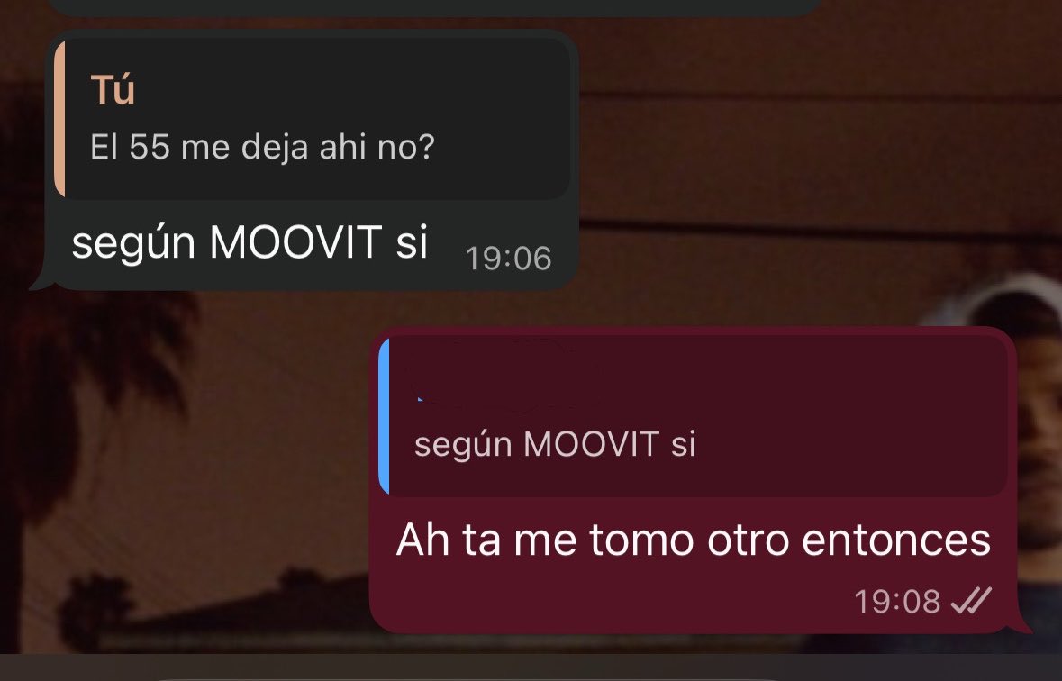 Regla básica del transporte público en porteñolandia: nunca confiar en MOOVIT