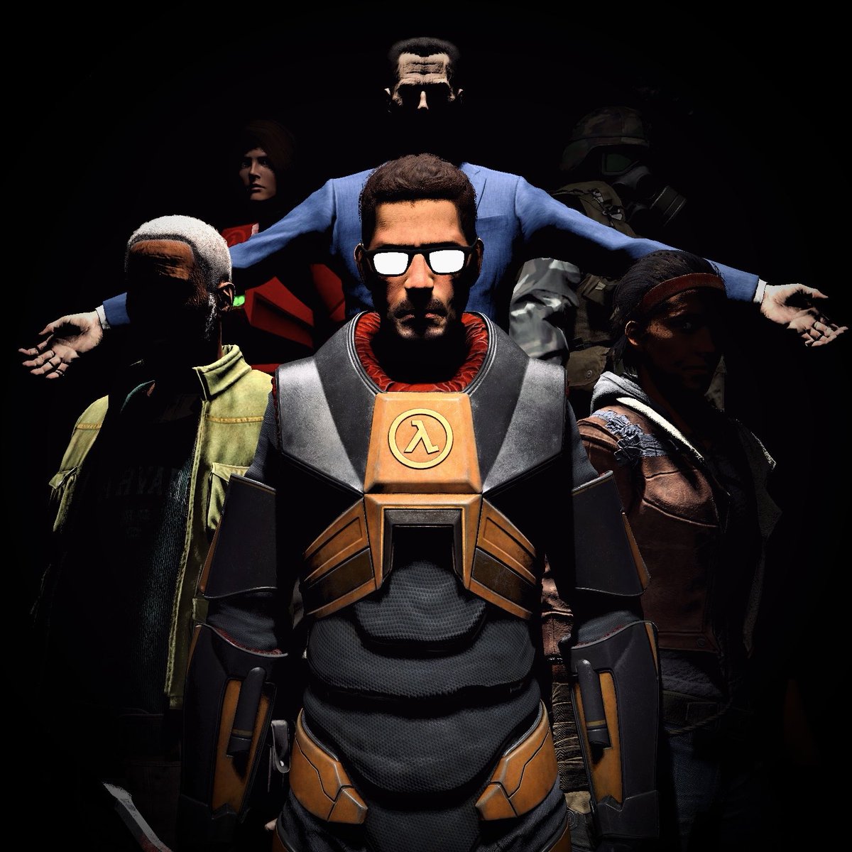(Pic half unrelated) I wanna make a half-life series or comic or something where it’s a prequel to the events at Black Mesa that show both the day-to-day life in the facility and every little mistake and bureaucratic drama that led to the residence cascade happening.