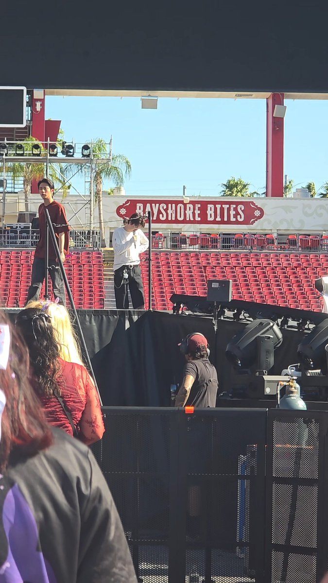 Amberlash's tweet photo. Some soundcheck pictures! I will post videos later! They were so close! It was so fun!๐๐
#arirangvip #btsvip
#๋ฐฉํ์๋
๋จ #BTS #BTS_WORLDTOUR_ARIRANG
#BTS_WORLDTOUR_ARIRANG_NA
#BTS_WORLDTOUR_ARIRANG_TAMPA https://t.co/chnpLM0pLu