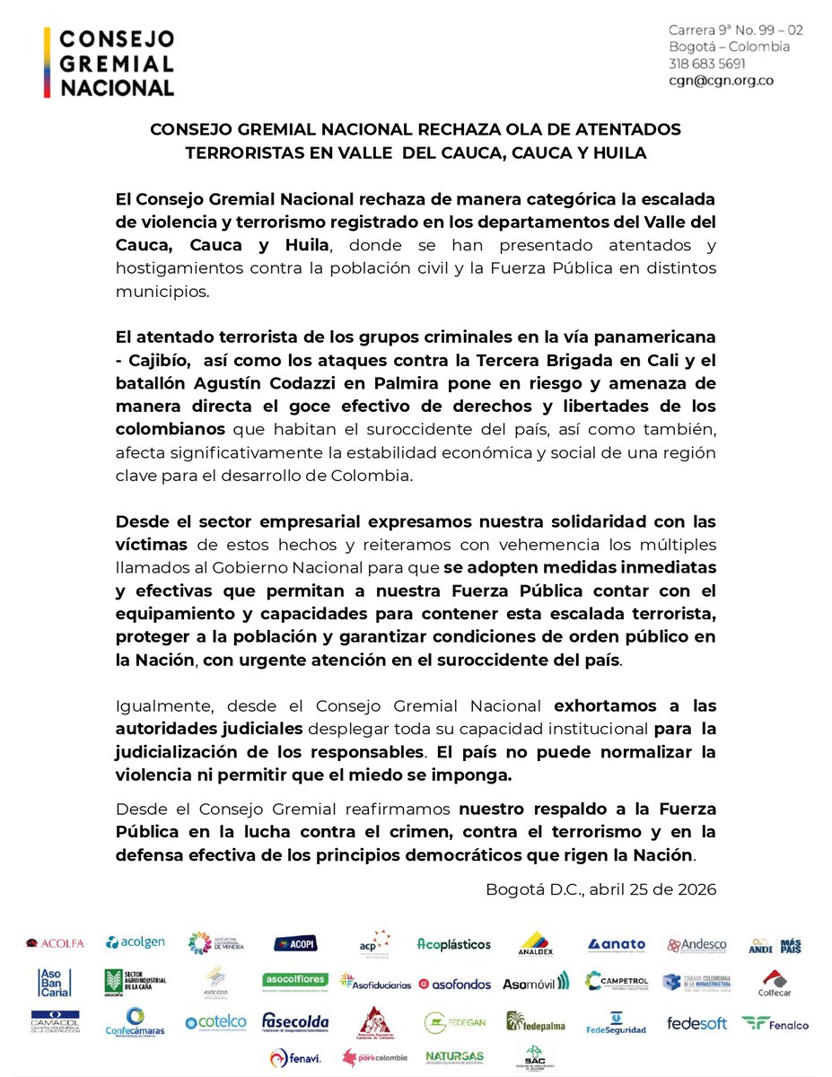 Consejo Gremial tweet media