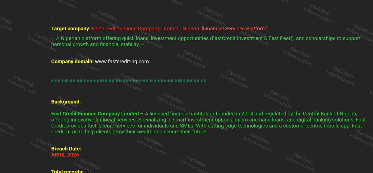 Dark Web Informer tweet media