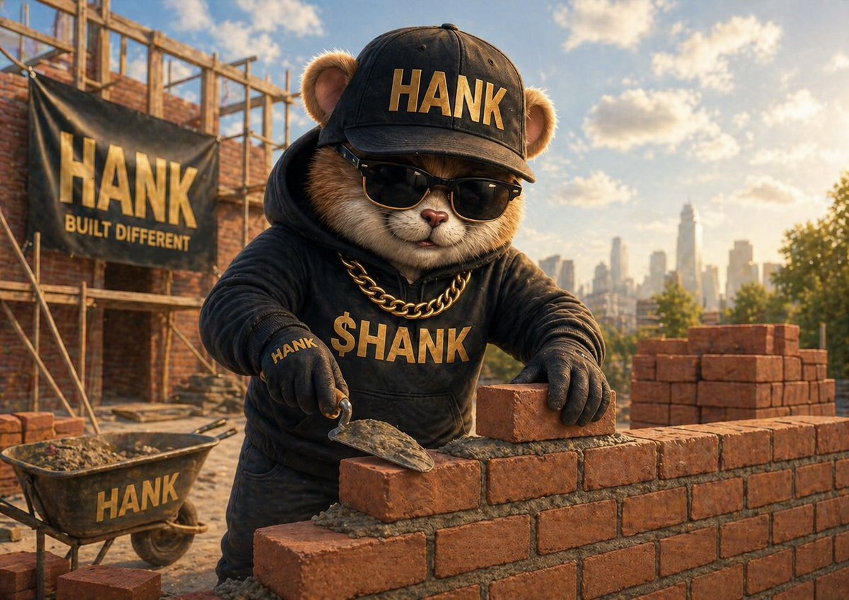 HankMemeToken's tweet image. 🧱by 🧱 $Hank
 #Altcoins #CryptoCommunity #DeFi #Web3 #Blockchain #CryptoGem #LowCap