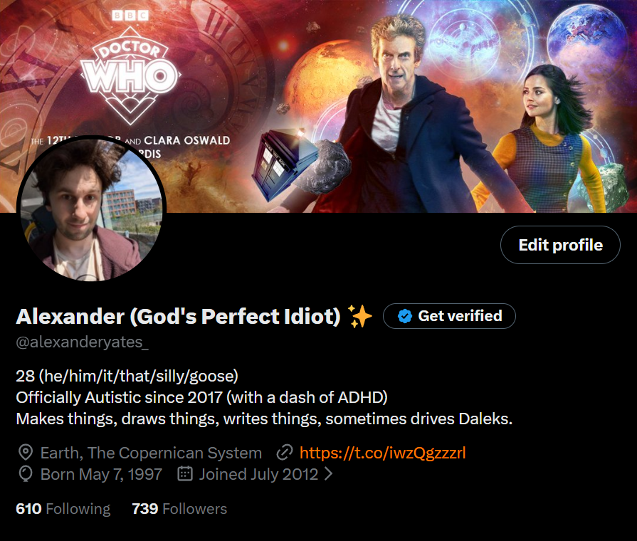 Alexander (God's Perfect Idiot) ✨ tweet media