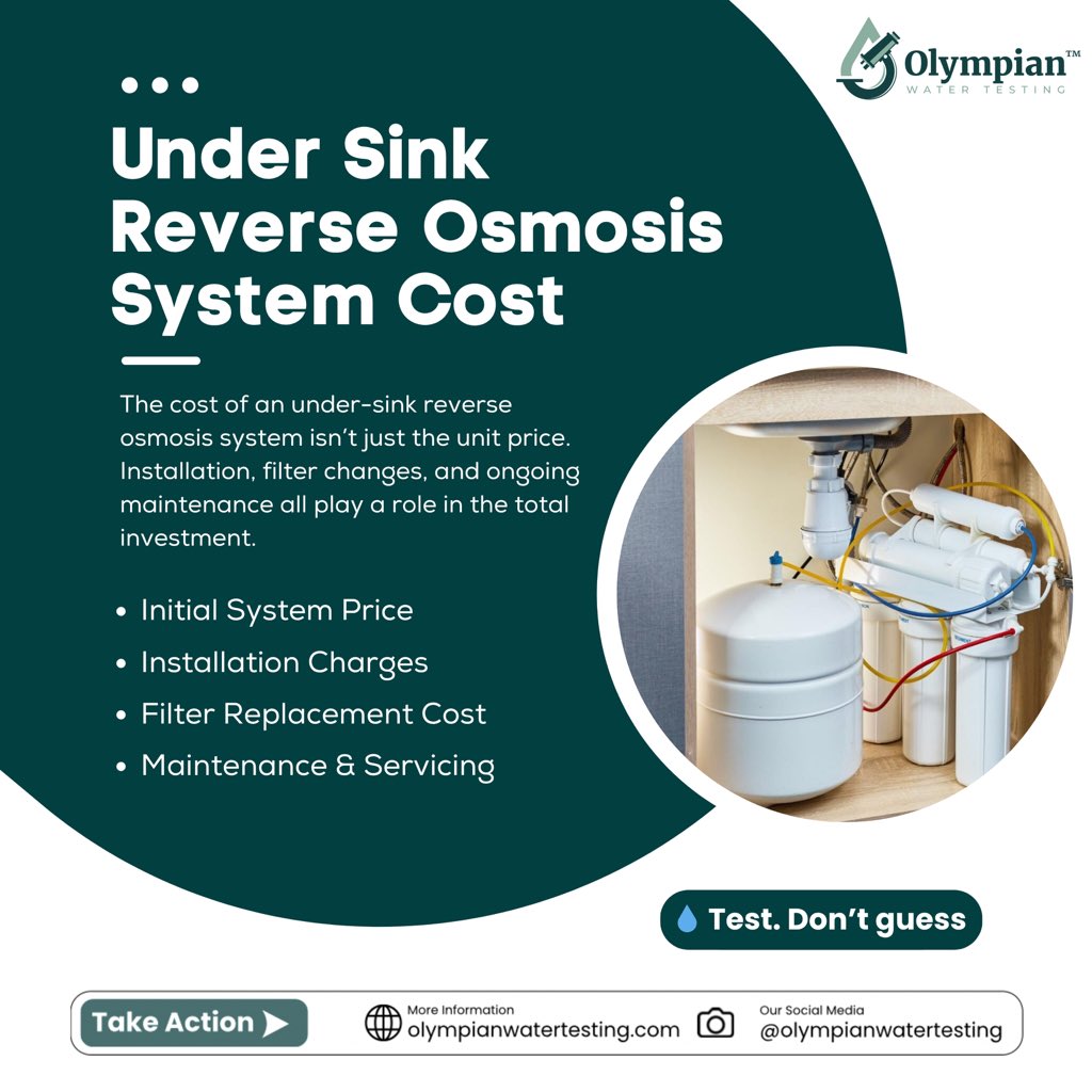 OlympianWater's tweet image. An RO system isn’t just about the price you see. 💧  

Installation, filters, and maintenance all add to the real cost. Know what you’re paying for.  

👉 Learn more:  
olympianwatertesting.com/under-sink-rev…  

#ROSystem #WaterQuality #CleanWater #HealthyLiving #HomeCare #OlympianWaterTesting
