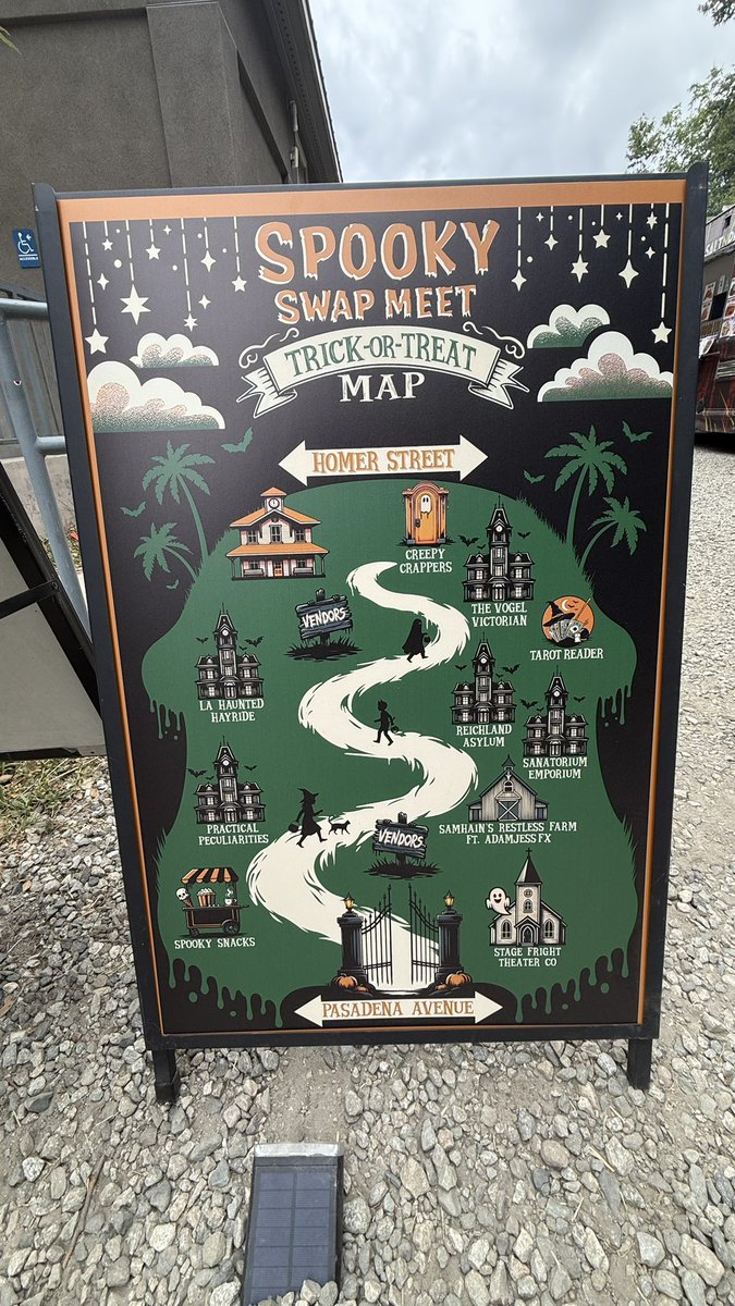 ParksAndCons's tweet image. We’ve hopped over to Heritage Square Museum LA, where it’s #SpookySwapMeet weekend! This sold out show brings together talented haunted &amp;amp; unique vendors for a massive halfway to Halloween celebration! #Halloween