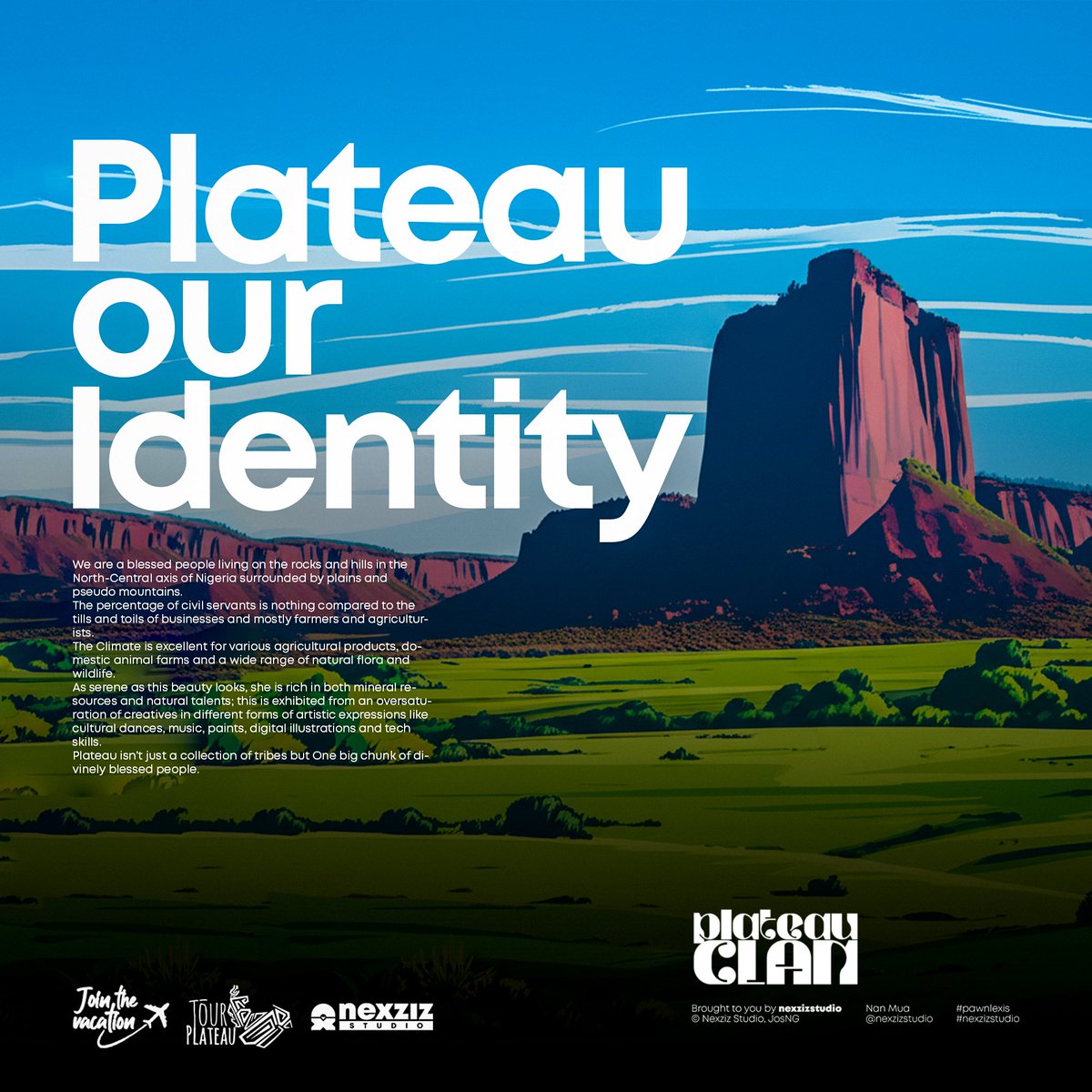 Princeponfa's tweet photo. Plateau, our identity, a home for all. 

A place where diversity is celebrated and everyone feels welcome. ❤️✨ https://t.co/SgVq3wp71P