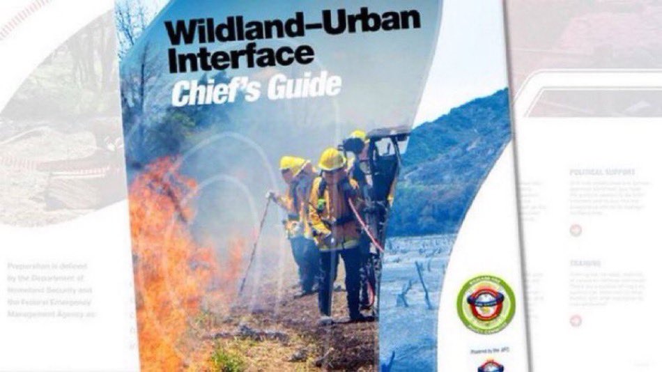 mcfrsPIO's tweet photo. ICYMI @iafc Wildland-Urban Interface (WUI) is Designed by fire chiefs for fire chiefs, #WUI Chief’s Guide provides an understanding of wildland-urban interface & necessary information to help prepare, mitigate, respond & recover from such events
Read Now: https://t.co/sp0OYT3vgN https://t.co/KXaCiA6FyC