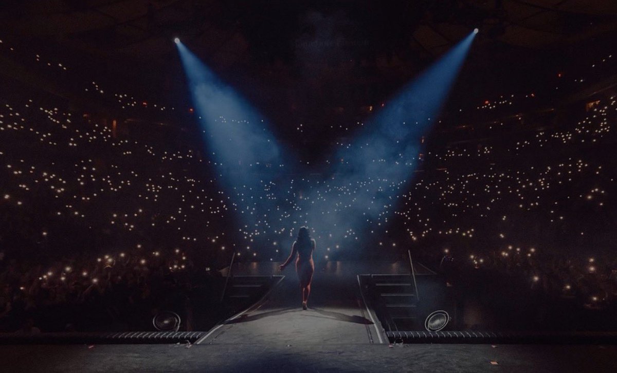 Demi Lovato talks about her sold out show Madison Square Garden:

“It felt amazing, that feeling up there knowing that the place was sold out with fans who have stuck by my side through everything and shown me so much love and support over so many years. It just felt incredible.”