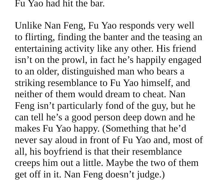 strange_h0us3's tweet photo. in my new wip there's a #muyao cameo because i write for myself first and foremost https://t.co/V3YC2TCmGB