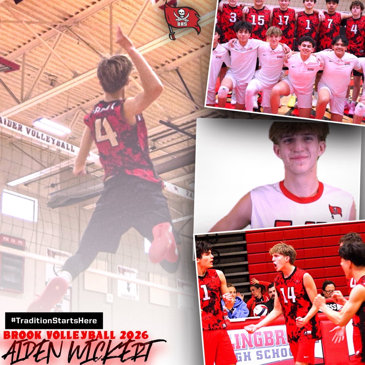 BHSvolleyball_'s tweet photo. SENIOR WEEK 🔴🏴☠️🏐
#14 - Aiden Wickert - OH
#SeniorNight26 #ItAllMatters #TwoMoreDays
@aiden_wickert @aidenwickert_volleyball https://t.co/0HNVsZAjhk