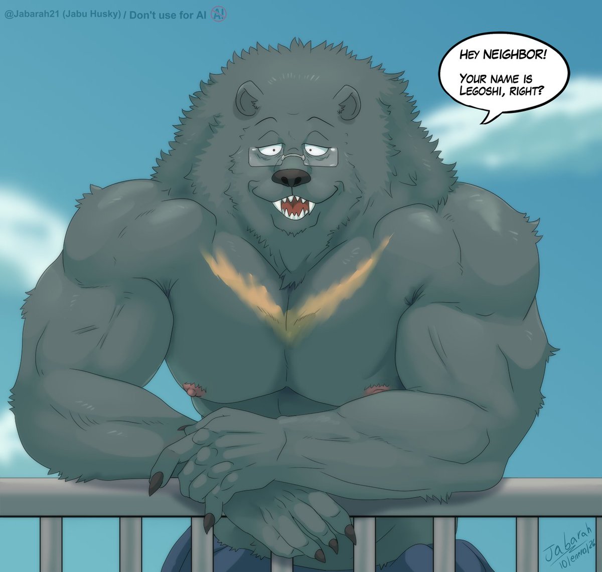 Huge asian bear Borg / Bogue #4 
-
A shame my favorite neighbor of Legoshi s has not been adapted in s3 part 2 too
- 
Ep. 43 "Gotta Buy a Step Stool"
-
 #beastarsfinalseason #thankyoubeastars #thankyouparuitagaki
#Beastars #ビースターズ 
#ビーストコンプレックス #BeastComplex