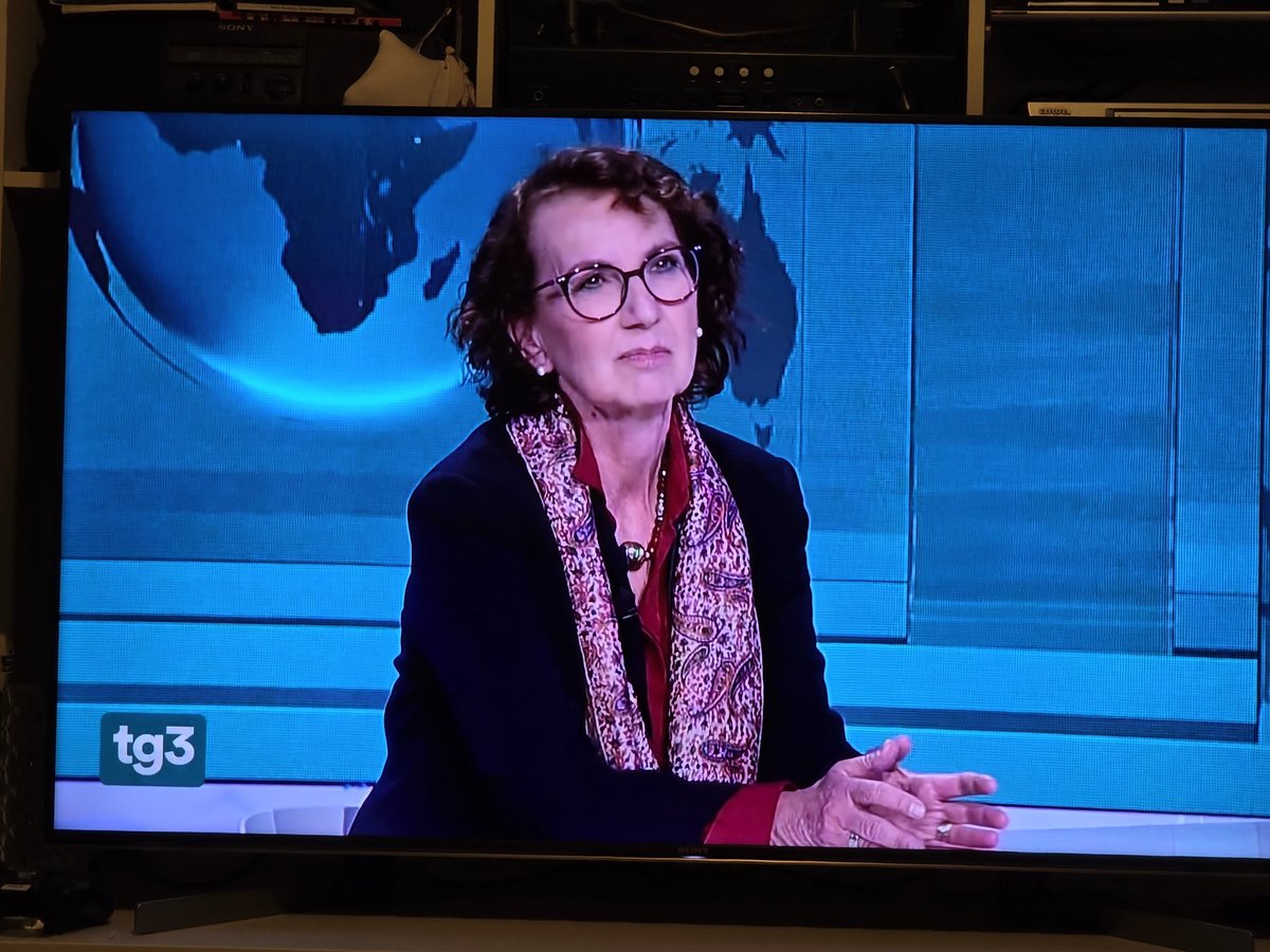 elisadallarche's tweet photo. Interessante approfondimento sull'#Iran della giornalista e scrittrice @LucianaBorsatti
ora su #TG3 con #MariaCuffaro
#TG3Mondo https://t.co/fZUPnVckwK