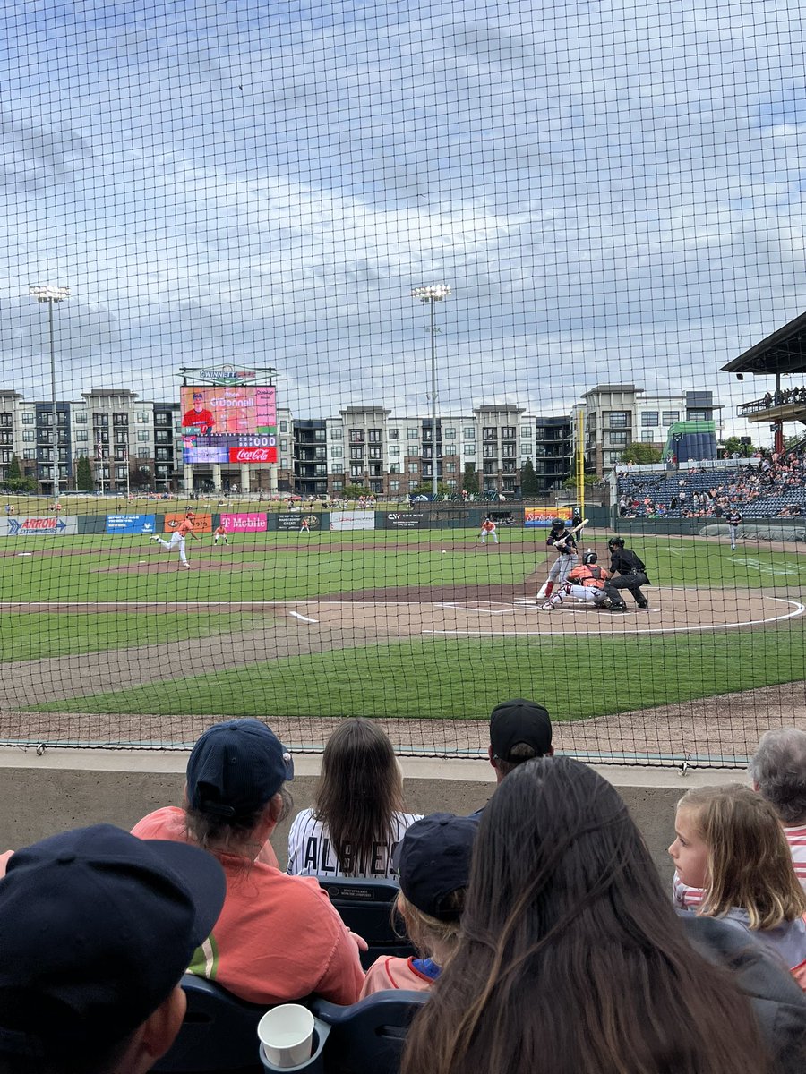 StaceyC2709's tweet photo. It’s no longer Jacksonville but it will alway be @JaxShrimp we cheer for!!! Glad @FlockinStoffer and I are able to catch them on the road! However we are missing @JordanMPrice08 FOR SURE! https://t.co/DYiAg9zyFd
