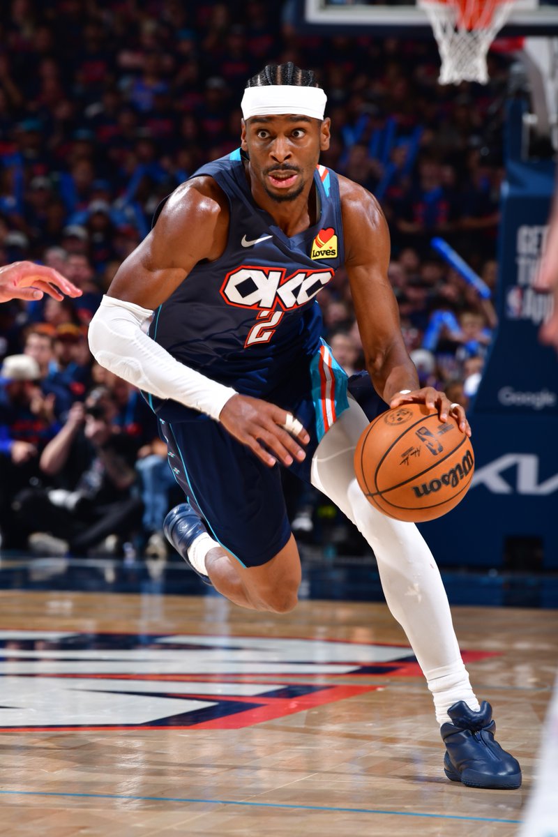 ComplexSneakers's tweet photo. SGA drops a playoff career high of 42pts in the Converse Shai 001 Premium "Ink" 🖋️

📸: @GettyImages https://t.co/xMriUROCZC