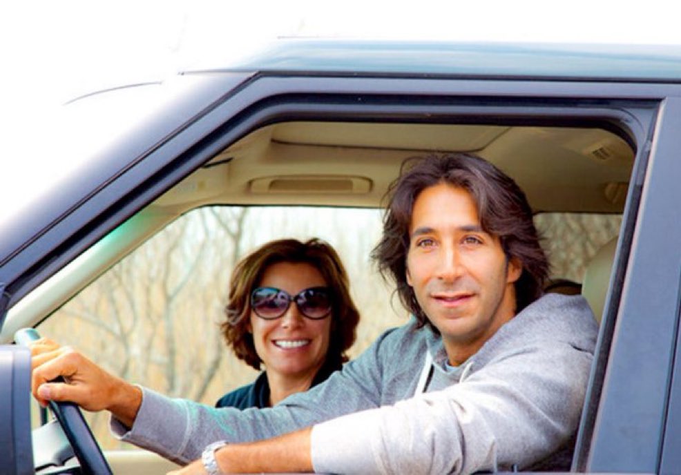 I was ridin’ shotgun with my hair undone in the front seat of his car