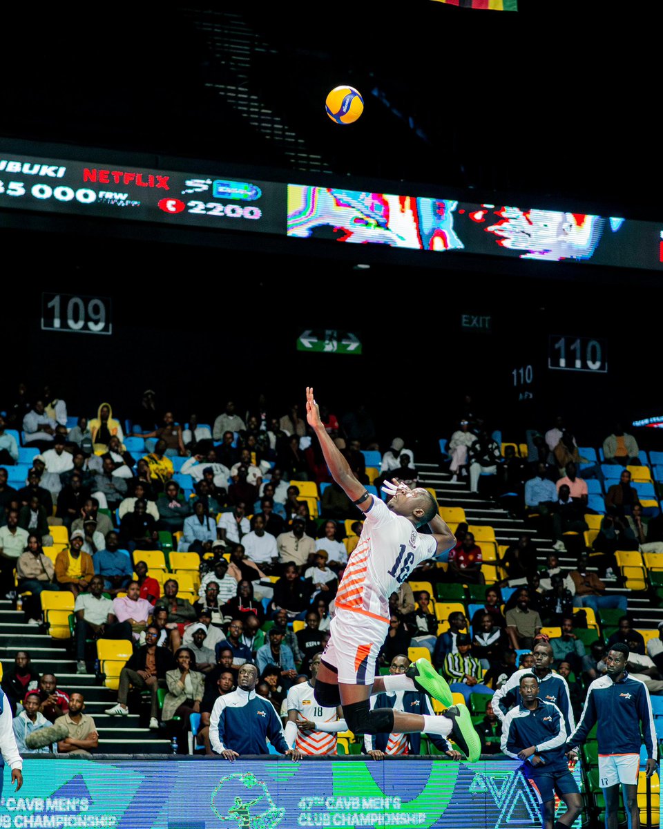 Rw_Volleyball's tweet photo. Hosts APR VC ๐ท๐ผ put on a commanding show, sweeping NEMO Stars ๐บ๐ฌ3-0 in front of a roaring home crowd
#MAVCC2026 https://t.co/xKzZCzILcb