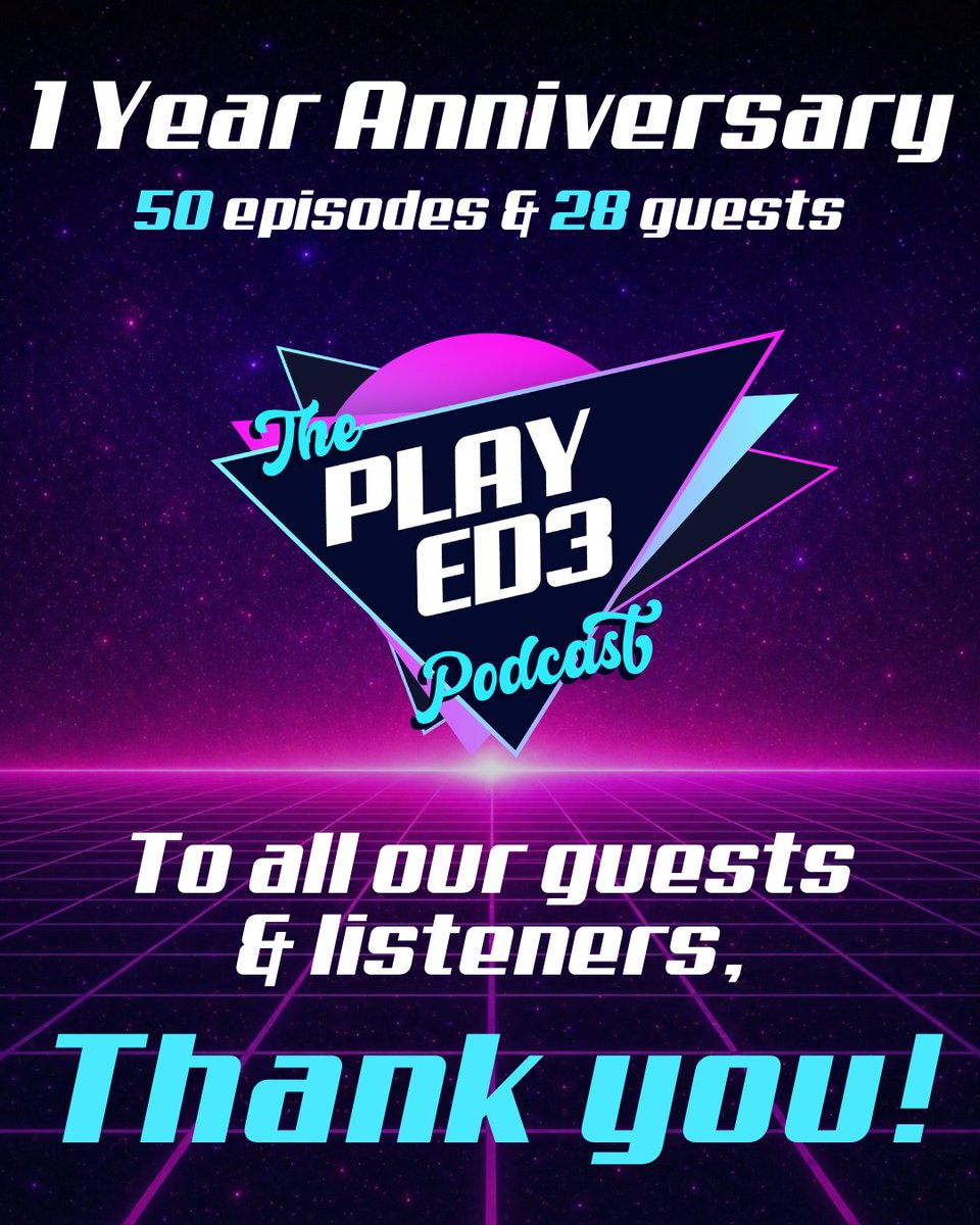The Play Ed3 Podcast tweet media