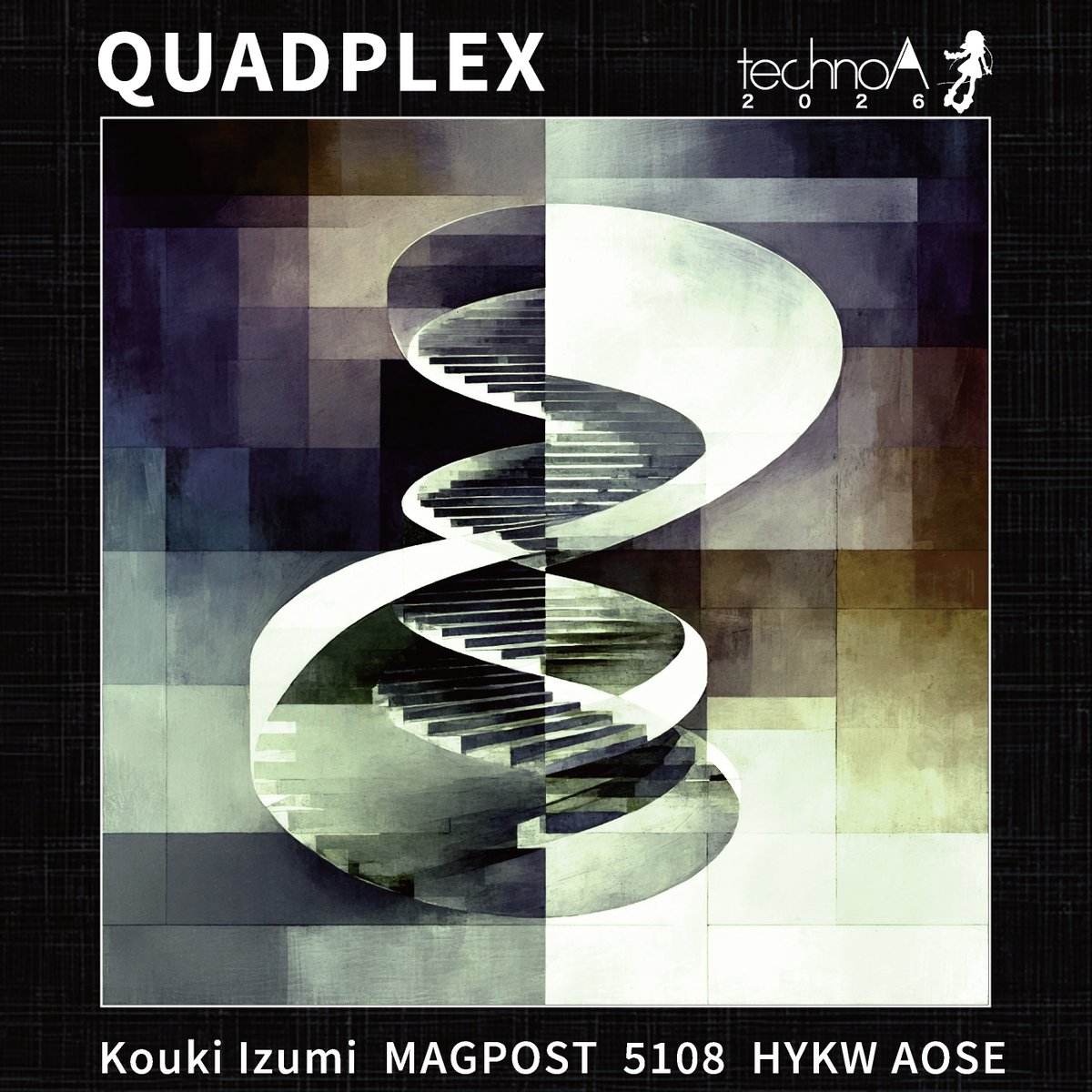 technoAKO's tweet photo. M3 う-26b technoAにて頒布する
Kouki Izumi, MAGPOST, 5108, HYKW AOSE - QUADPLEX
全11曲の試聴デモを公開！
M3後にBandcampにてデジタルリリースも予定してるよ！

https://t.co/8PZoWDd2Ze https://t.co/0qzjzdoXWo