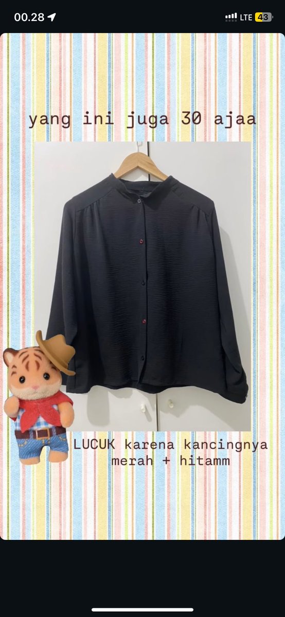 meimaiOo's tweet image. @KomunitasMurah #wts #PRELOVED #preloved #thrift #komunitasmurahmurah 
INI STOK TERBARU YAAA DAN UPDATE HARGA TERBARUUU, yang minat PLIS DM AKU YAAA 💛💛💛💛💛💛💛 buat aku nabungg kuliahh hihihiii 🫰🏻🫰🏻