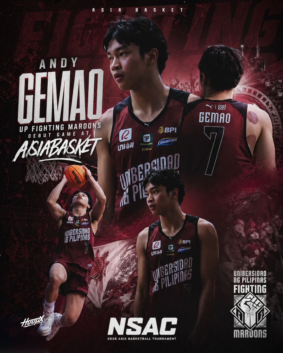 HoopxManila's tweet photo. Debut Night⚡️ Andy Gemao x UP Maroons at Asiabasket 🏀 https://t.co/S0EXTSubLy