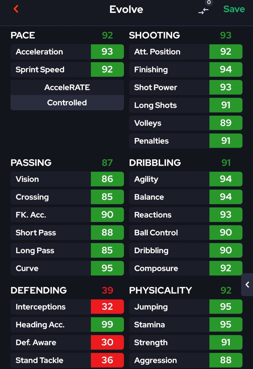 AverageSamTV's tweet photo. Fk it im going with this 🫡 99 heading accuracy cr7 inc with rapid and quickstep https://t.co/wTd5oNd7PR