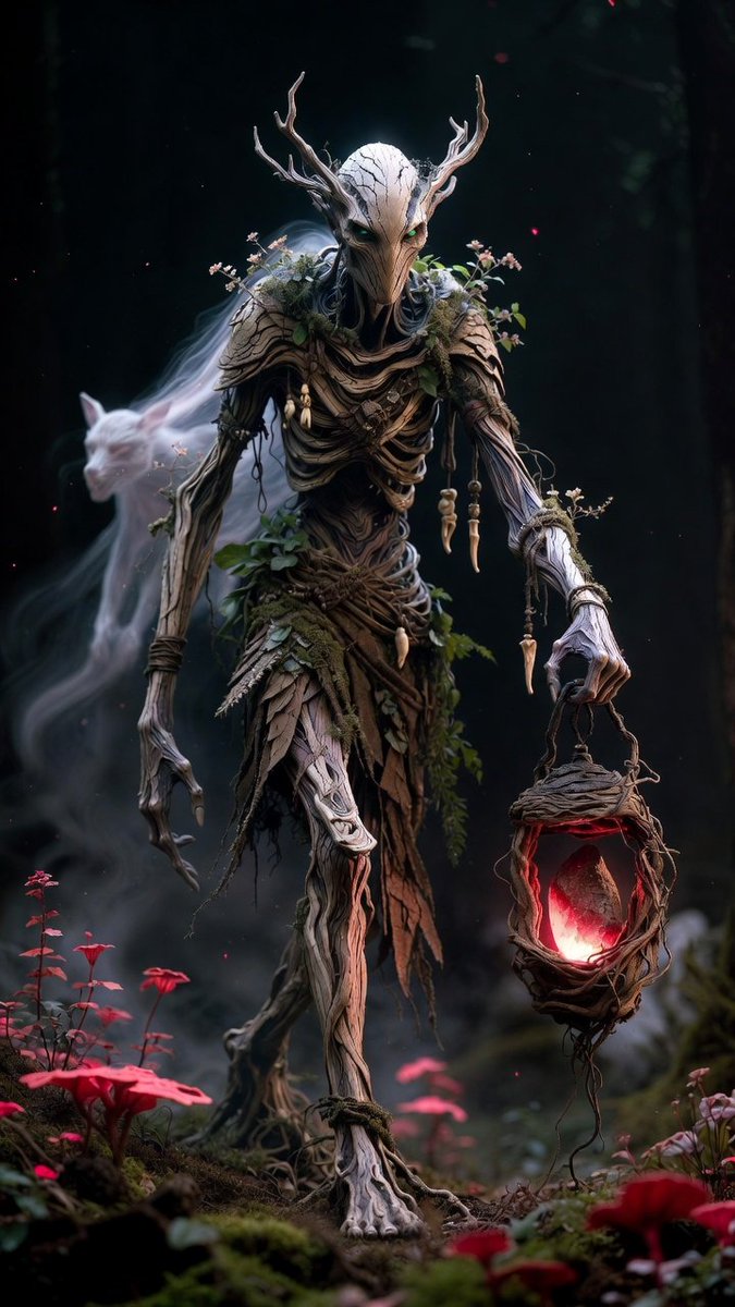 Forest Sentinel of Living Wood - PromptGather image 1