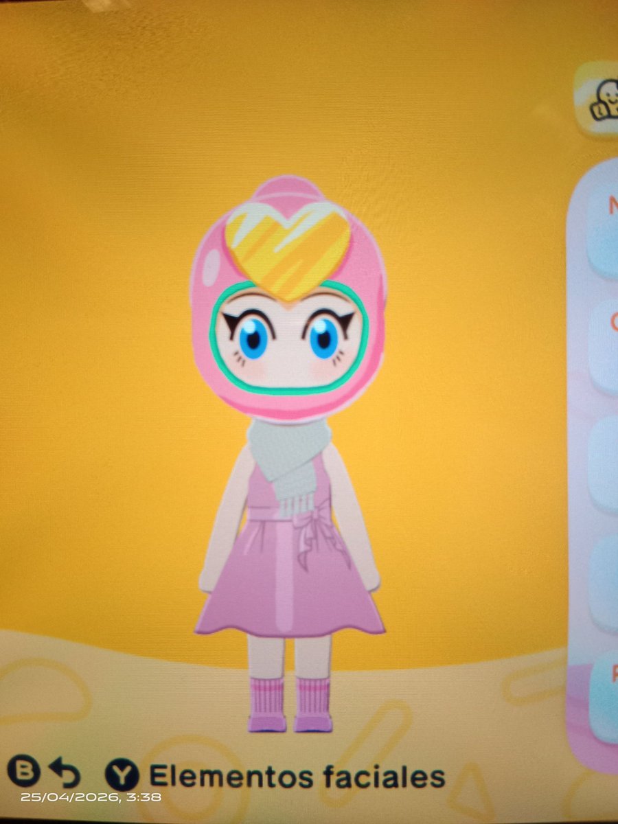 I don't play Tomodachi Life often, so I grabbed my husband's Switch and tried making Pretty Bomber, and this was the result.
In Tomodachi Share There are instructions on how I made it.
Link ⬇️