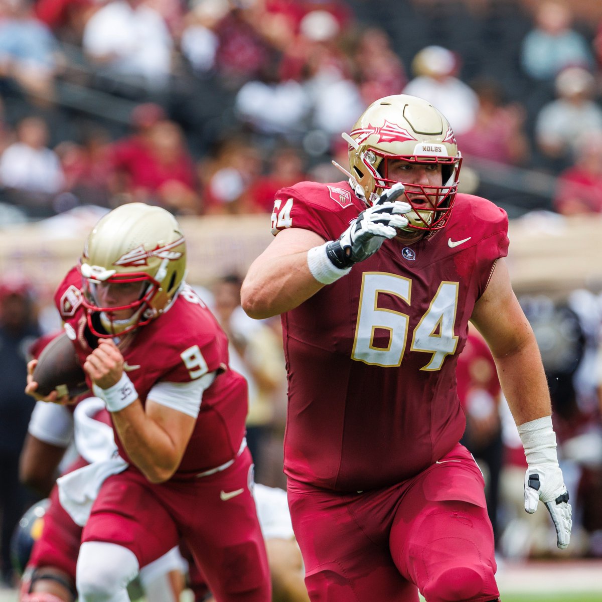 _AndrewCallahan's tweet image. Source: #Patriots signing ex-FSU and Harvard OL Jacob Rizy as a priority free agent. $5,000 signing bonus.

Rizy is an elite athlete (9.88 RAS) for a G/C at 6-5, 304. He played LG, C, RG and RT over the past 2 years at Florida State. Graduated Harvard in spring '24. (📸: @AP)