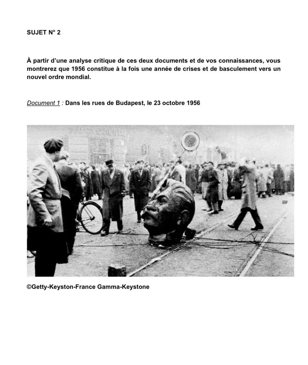 PreprepaNc's tweet photo. 📌 Voici les sujets d’Histoire des IEP communs du 25 avril 2026. 
📌 Pour la 1ere fois, il y a deux sujets au choix… Doit on penser que le niveau baisse aussi pour ce concours ????
📌 Le premier peut être choisi par tous et le deuxième par des élèves bien préparés. #iepscommuns https://t.co/UH5u9oQTaC