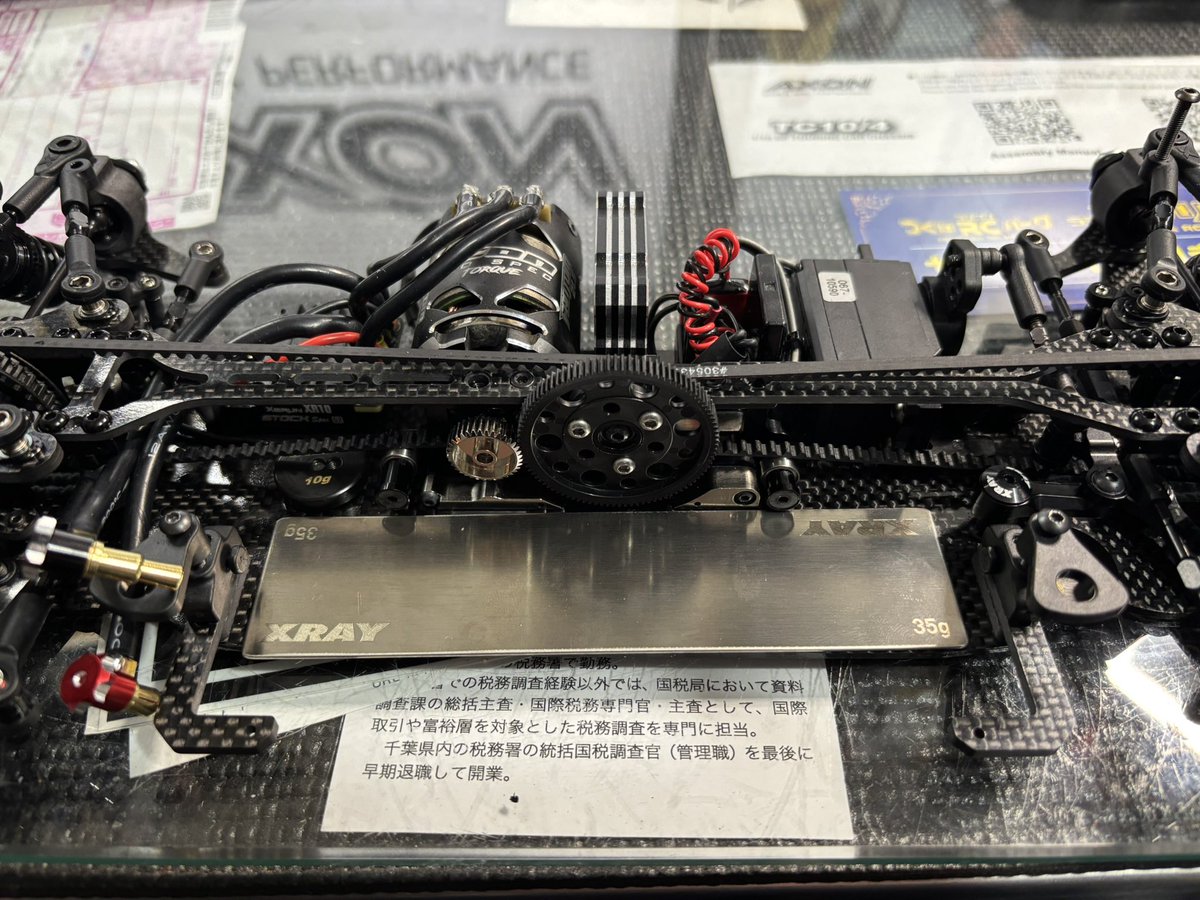 takasin510's tweet image. ウェイトすらかっこいい。
#XRAY