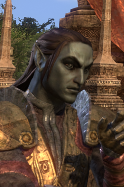 Rarmae's tweet photo. Hmmm, I think he looks a lot better without the face makeup in place of the diadem. Just gotta find something relatively appropriate, and then WE CONQUER TAMRIEL FOR THE EMPIRE!! https://t.co/h1p9LdkNkU