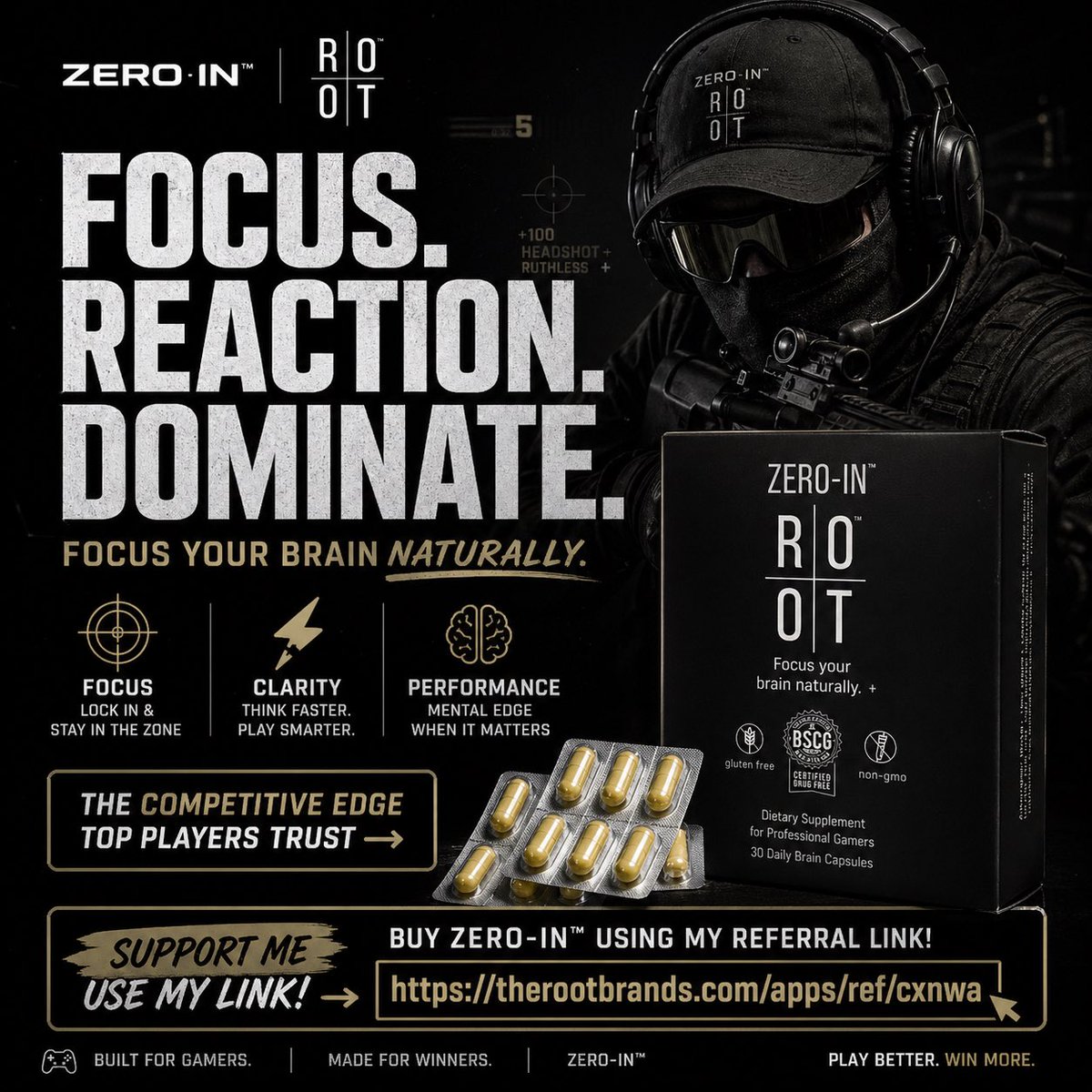 Cxnwa's tweet photo. GGs everyone we played today. Won all our series and are currently top 8 in the cup. 

Went out and partied last night only thing that kept me locked today was Zero-In. 

Use my code “cxnwa” for a 15% discount off all ROOT brand products!

https://t.co/uaO2EkWb4s
@ZeroInROOT https://t.co/e2mF7uQSZx