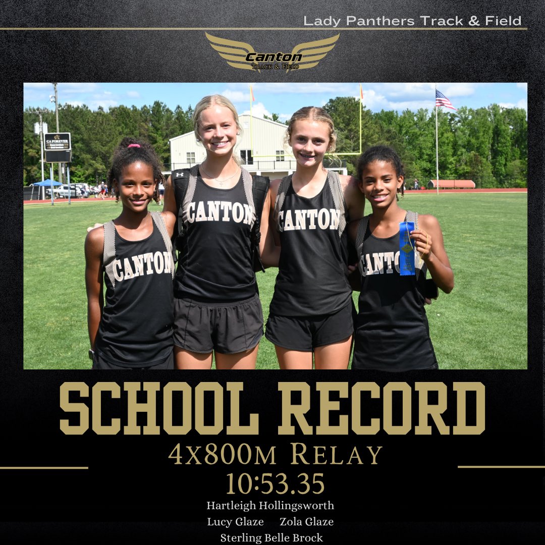 Canton Academy Girls Track and Field/Cross Country tweet media