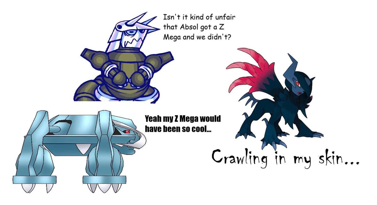 MetaScott376's tweet photo. Z-A should have added Mega Metagross Z https://t.co/ES4YROG7it
