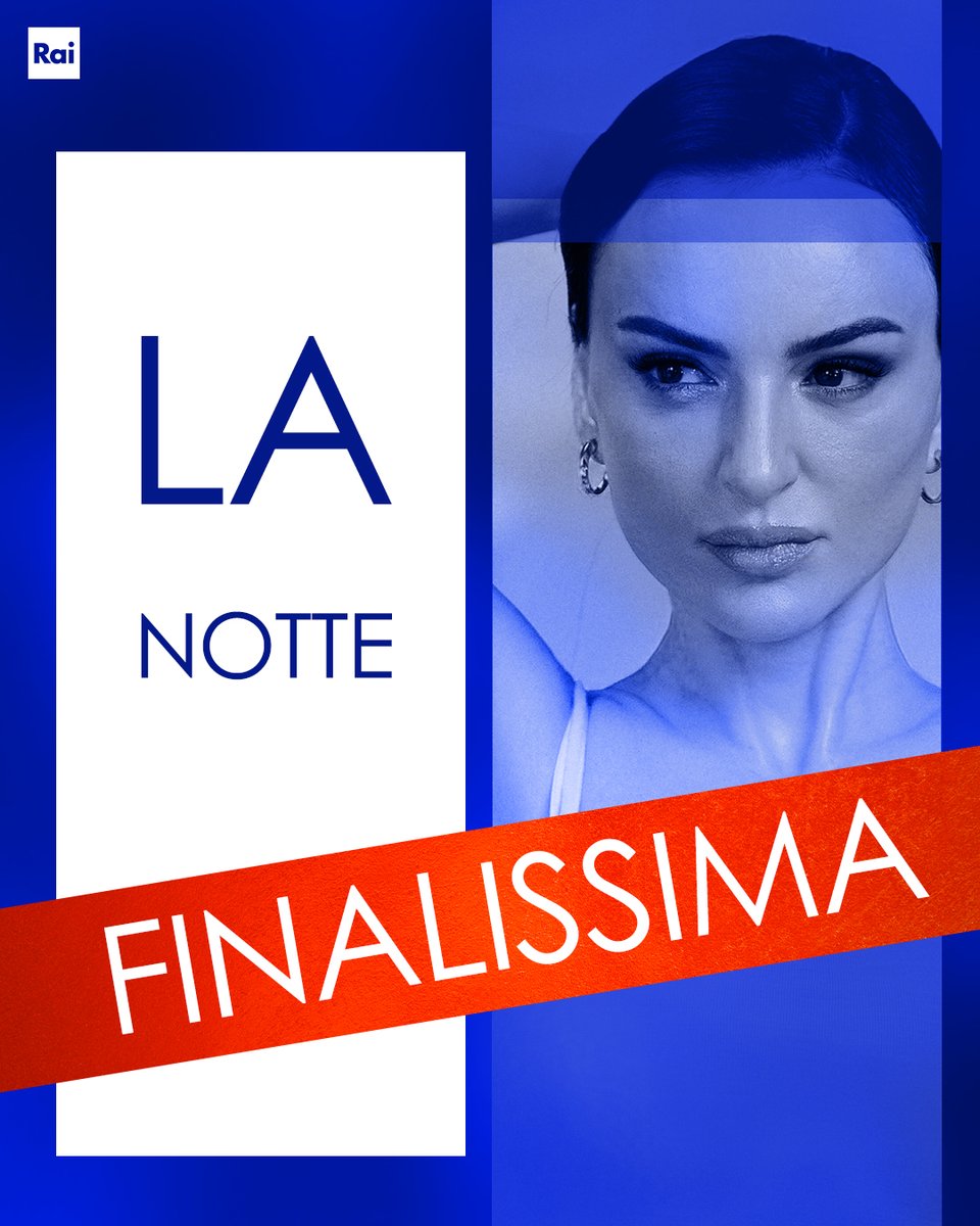 canzonissimarai's tweet photo. 📢 FINALISSIMA 📢
Scegli la tua #Canzonissima preferita, mettendo un like
#Arisa con #LaNotte https://t.co/lRh9xC0Fpl